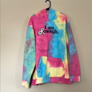 I am Kenough Barbie Colorful Tie-Dye Hoodie